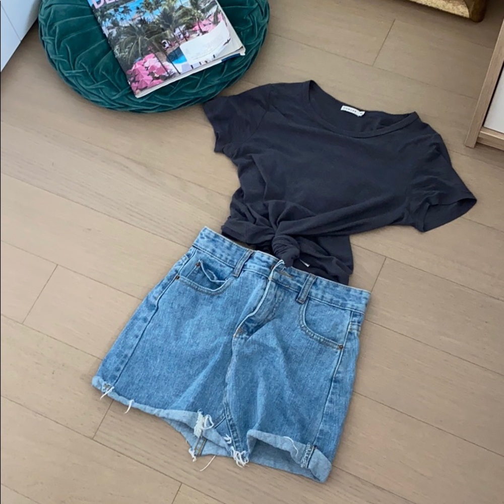 Harper & Me size 6 Denim Mini Skirt